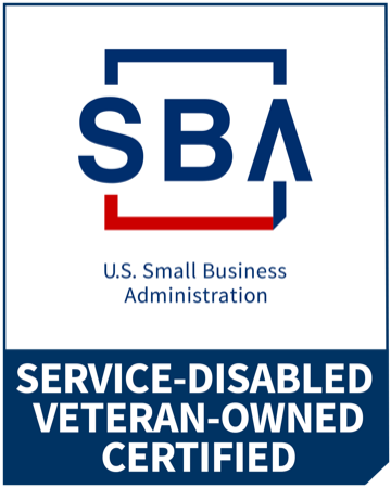 SBA Certified — Service-Disabled Veteran-Owned Small Business
